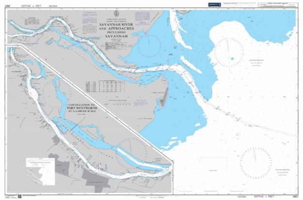 BA 2807 - Savannah River Approaches Savannah